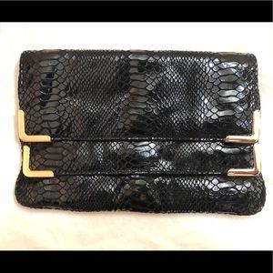 Michael Kors Python clutch